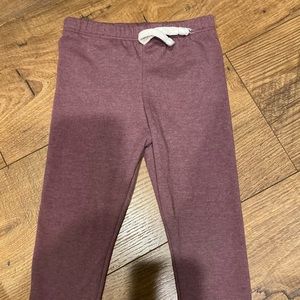 Lulu and Roo burgundy leggings